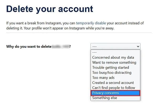 delete-instagram-account-reasons