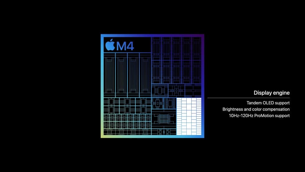 apple-m4-chip-tandem-oled-display-engine